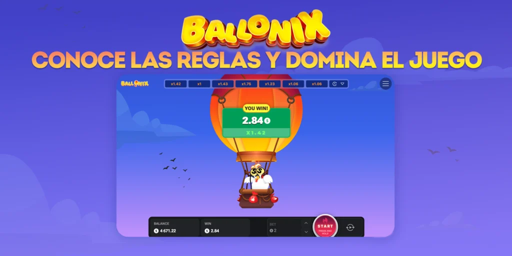 Cómo jugar a BalloniX — Reglas básicas
