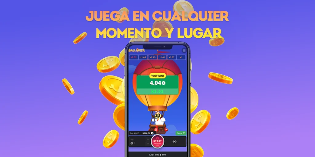 Interfaz móvil de BalloniX